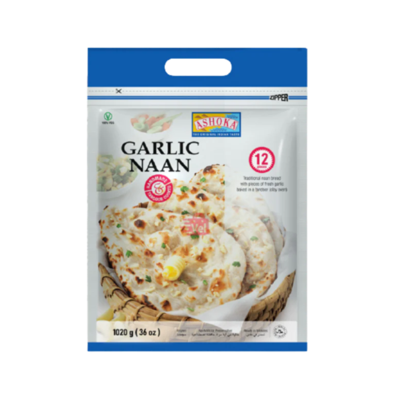 ASHOKA Naan Garlic Family Pack