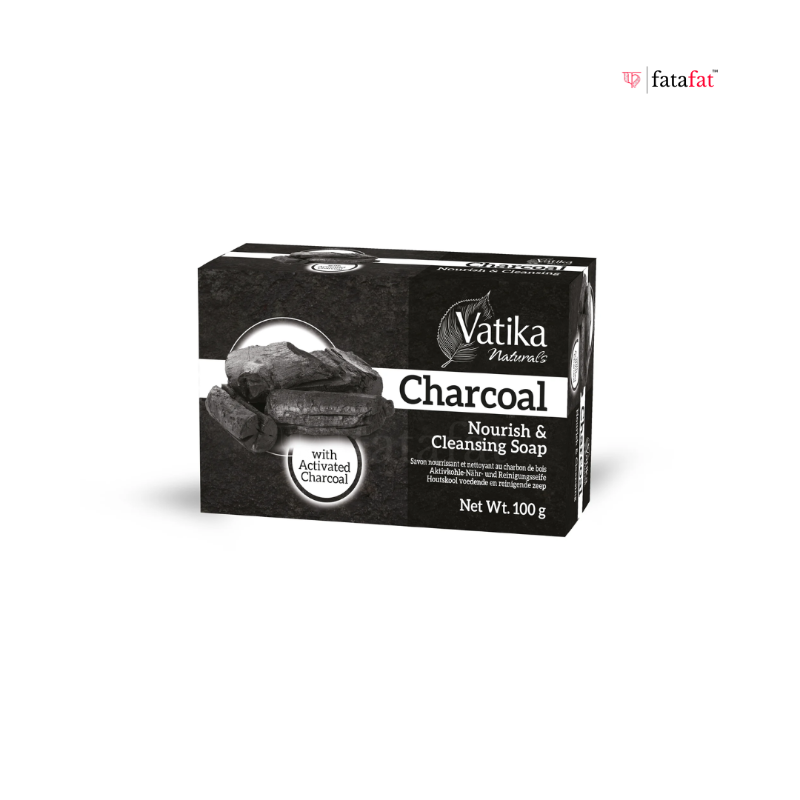 Vatika Natural Charcoal Soap