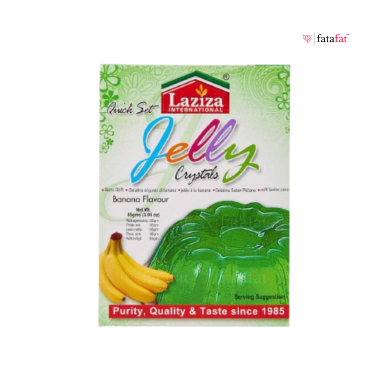 Laziza Banana Jelly Crystals - 85g