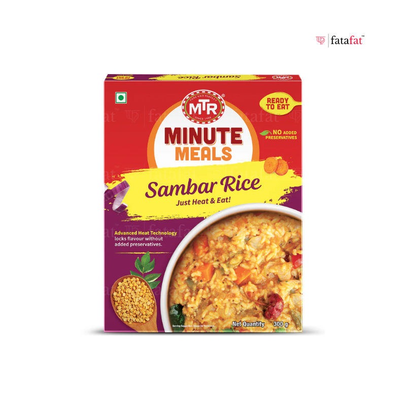 MTR Sambar Rice 300g (Ready to eat)