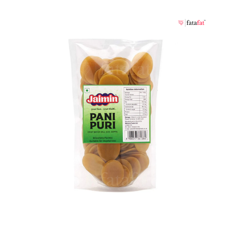 Jaimin Golgappa / Pani Puri Papad 200g