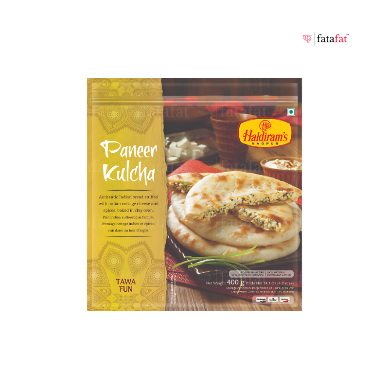Paneer Kulcha (Frozen) - 400g Haldiram