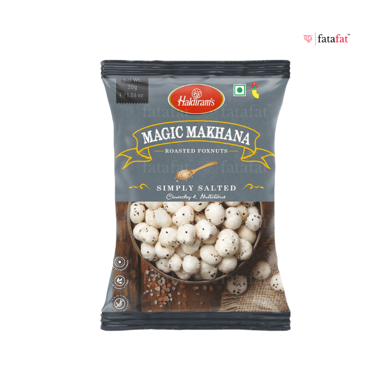 Makhana / foxnut Simply Salted - 30g Haldiram