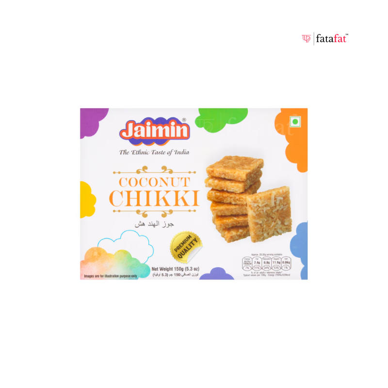 Jaimin Coconut Chikki 150g