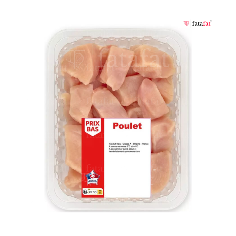 Chicken / Cubes de filet de poulet