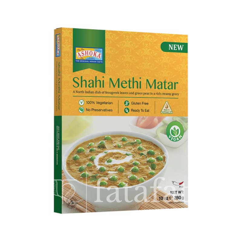 ASHOKA Shahi Methi Matar (Vegan) - 280g