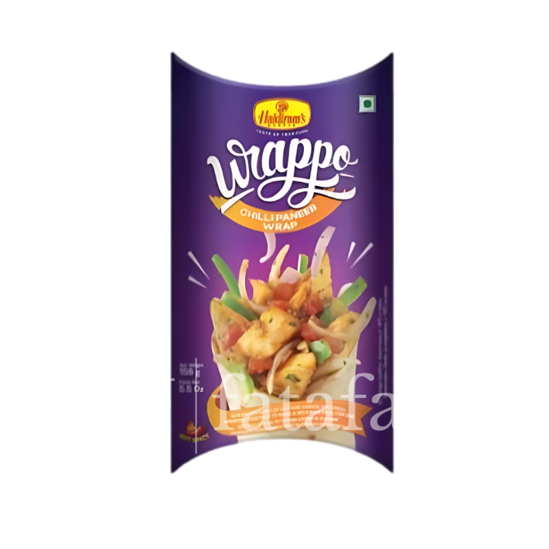 Chilli Paneer Tofu Wrap -156g Haldiram