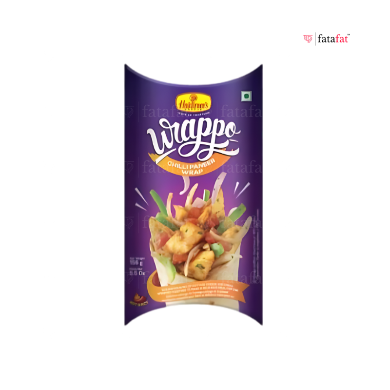 Chilli Paneer Tofu Wrap -156g Haldiram