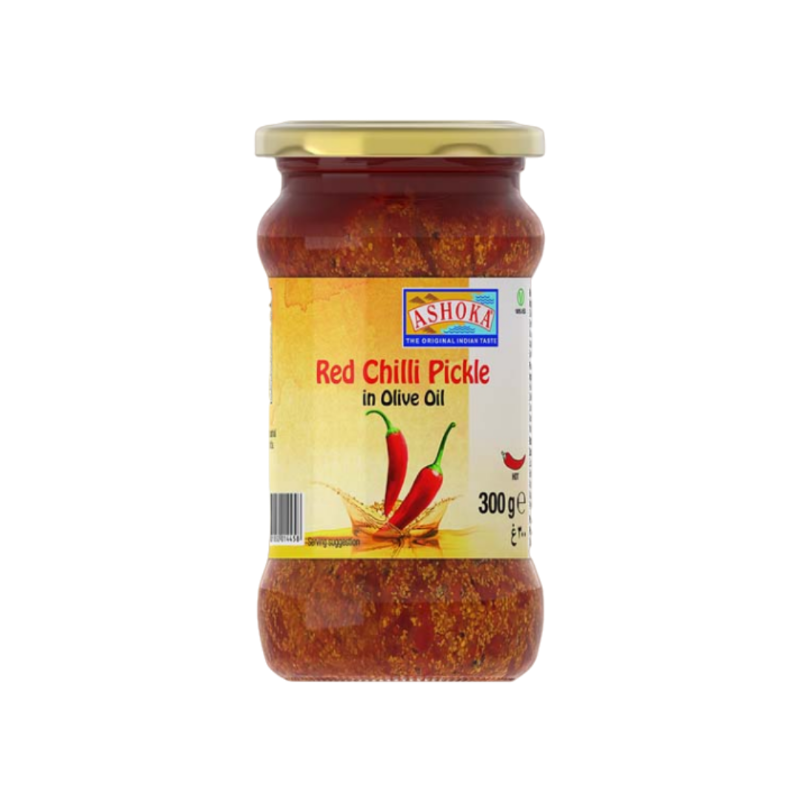 Ashoka Red Chilli Pickle In Olive Oil