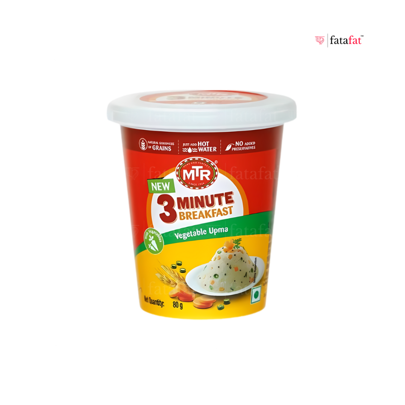 MTR Vegetable Upma Cup (3 Minute) - 80g