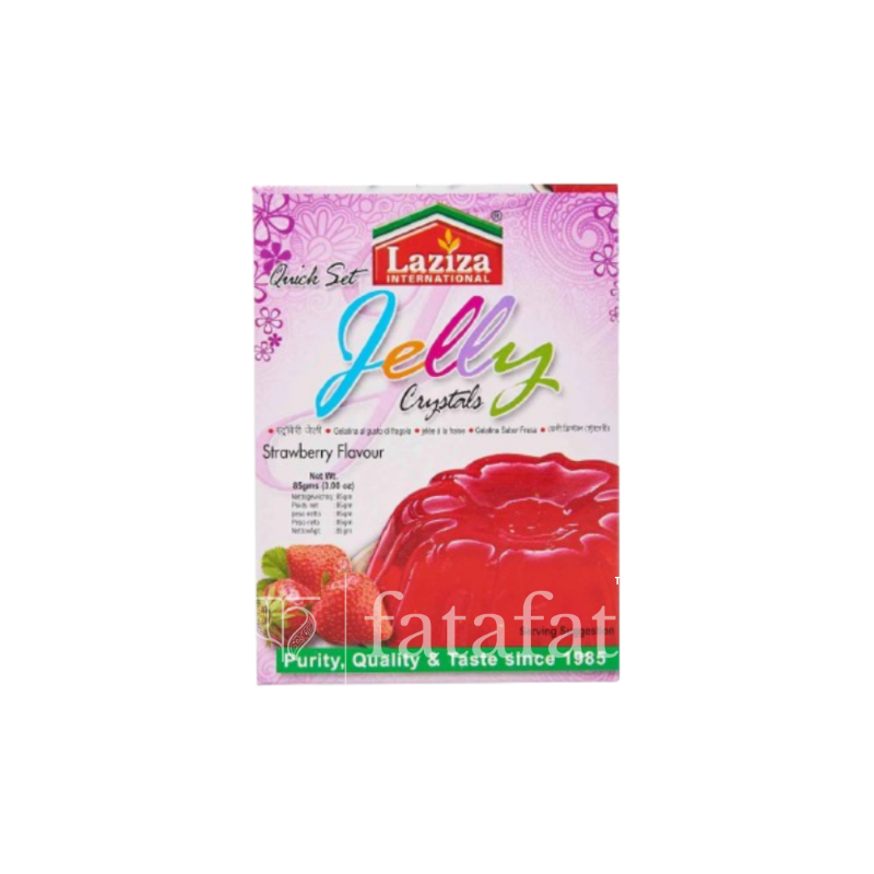 Laziza Strawberry Jelly Crystals - 85g