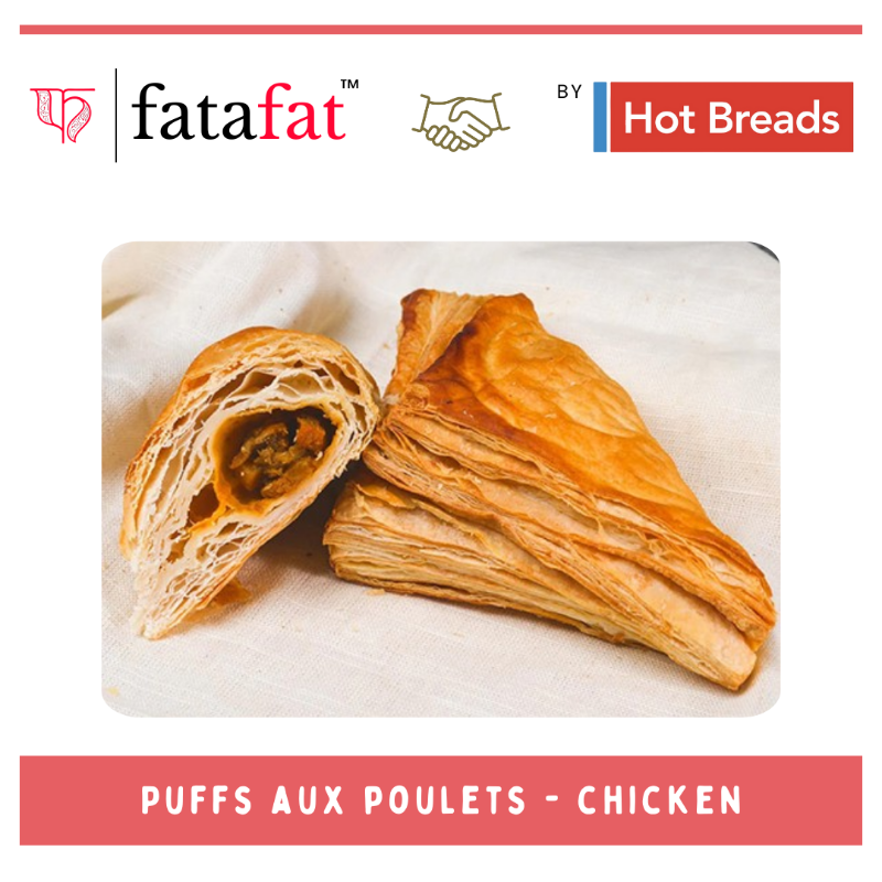 Puff pulet tikka chili - chicken