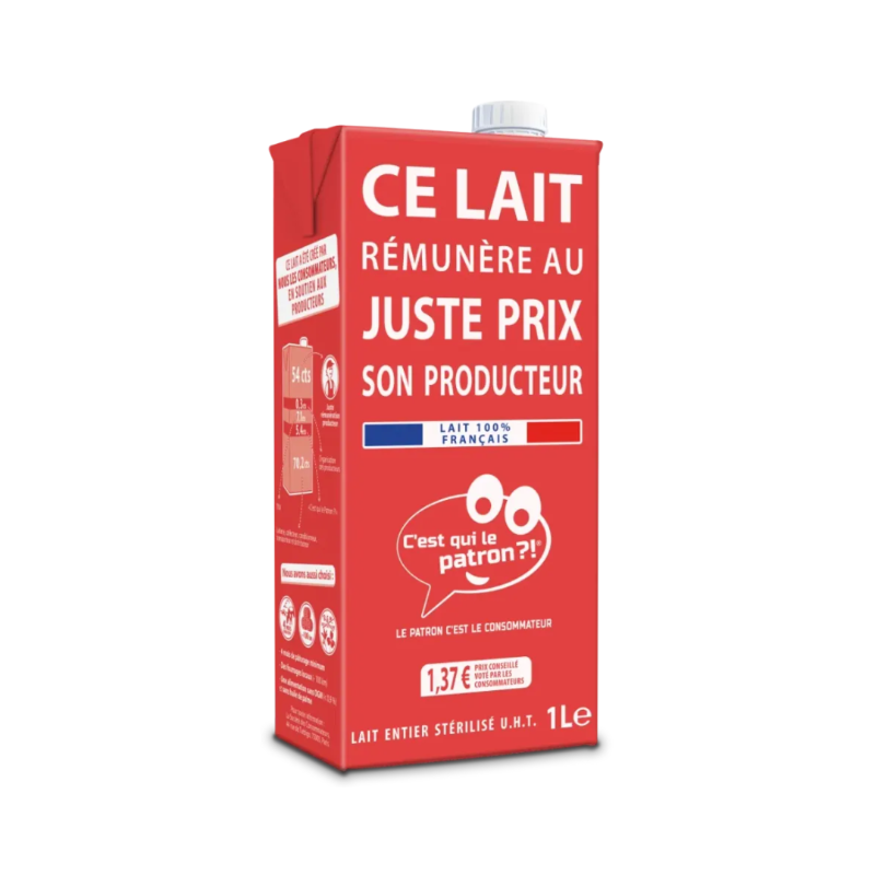 Lait entier – 1 L