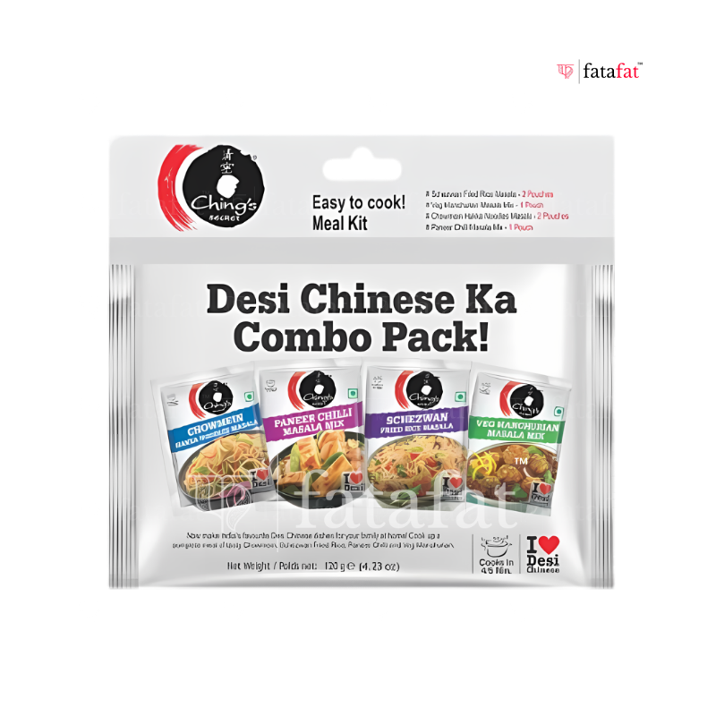 Ching’s Miracle Masala – Chinese Masala Combi Pack - 120g