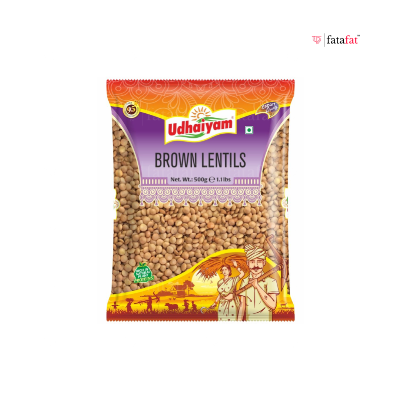 Udhaiyam Brown Lentils 500g