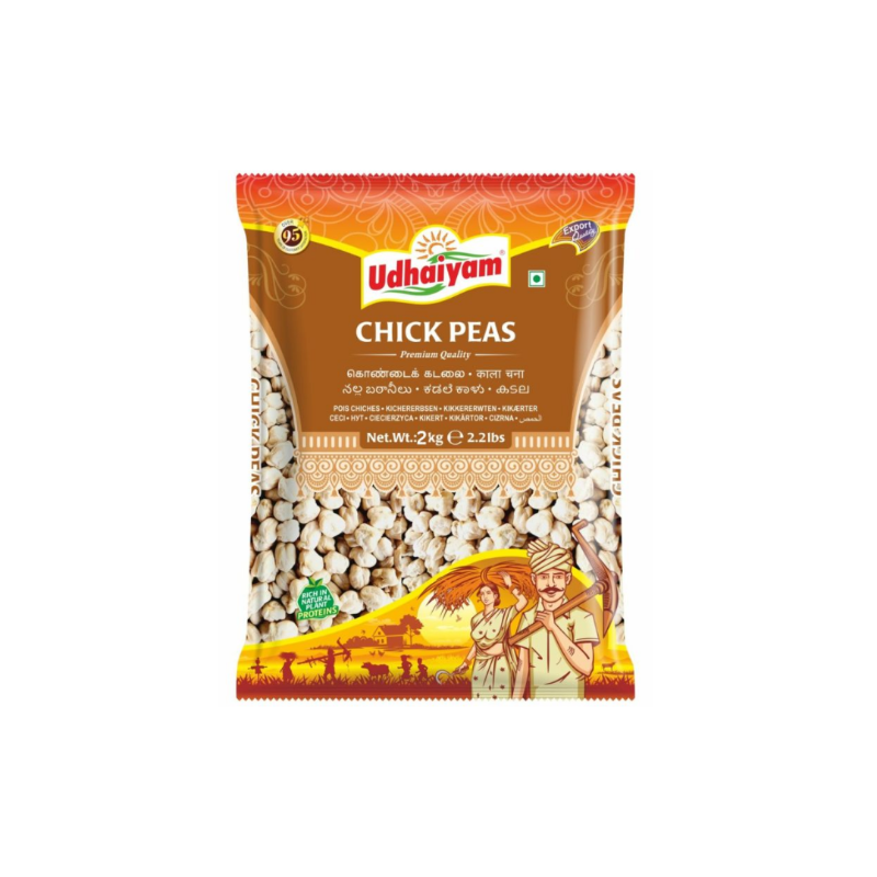 Udhaiyam White Chickpeas Big Size 2kg