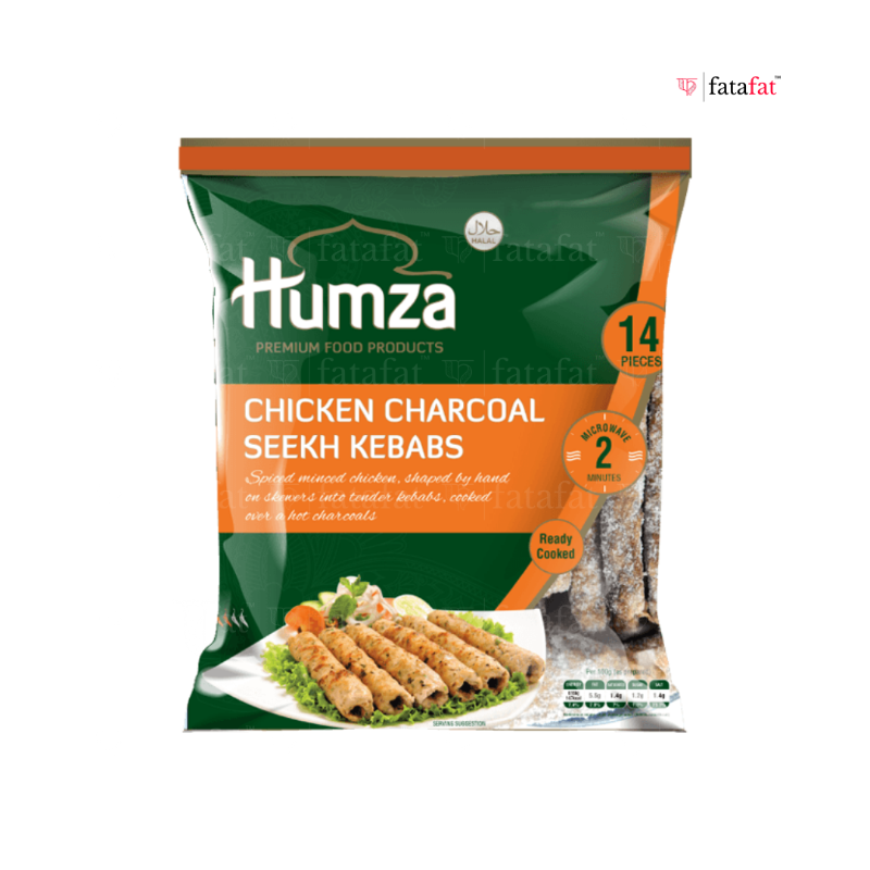 Humza Chicken Charcoal Seekh Kebabs - 15PC