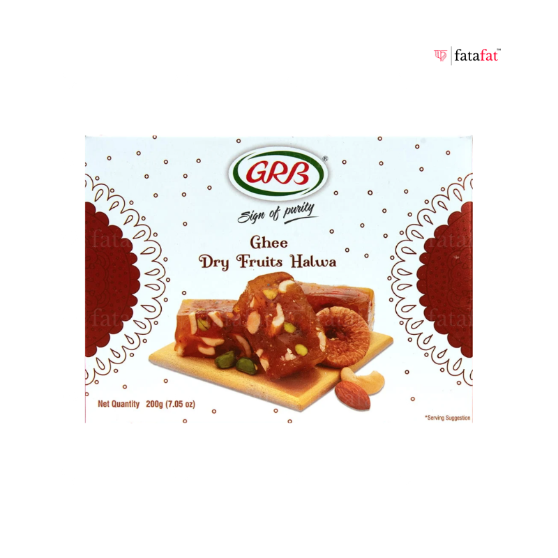 GRB GHEE DRY FRUITS HALWA  - Indian Sweets/ Douceurs Indiennes