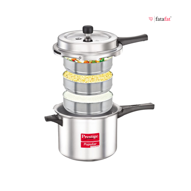 Prestige Stainless Steel Cooker – 5 Litre