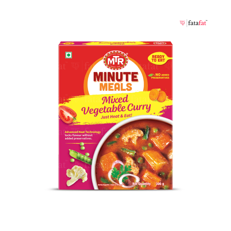 MTR Mixed Vegetable Curry 300g (Ready to eat)