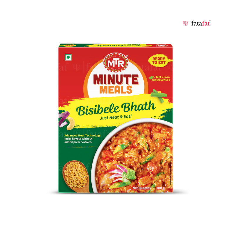 MTR Bisibele Bhath 300g (Ready to eat)