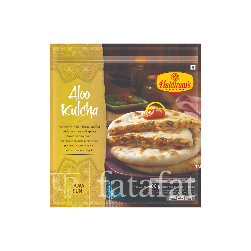 Aloo Kulcha (Frozen) - 400g Haldiram