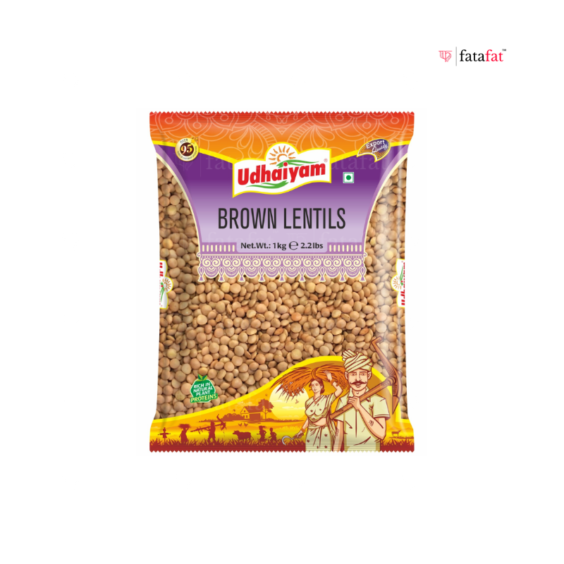 Udhaiyam Brown Lentils 1kg