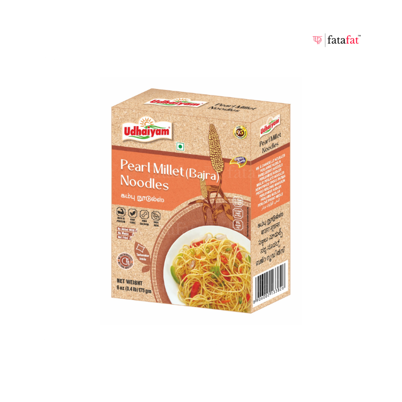 Udhaiyam Pearl/Kambu Millet Noodles