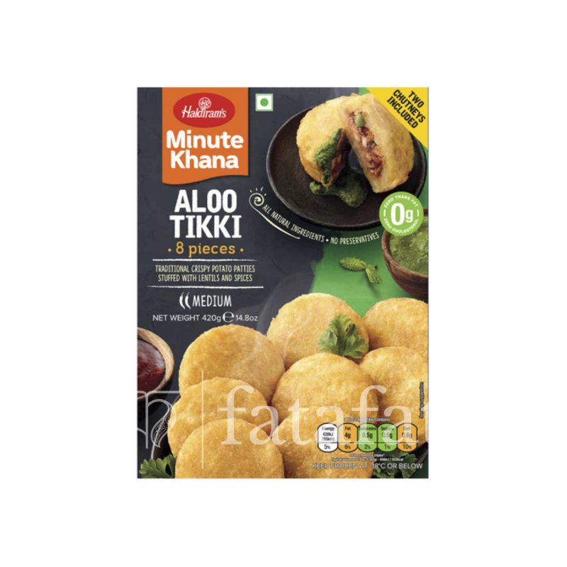 Aloo Tikki (Vegan) (Frozen) - 420g Haldiram