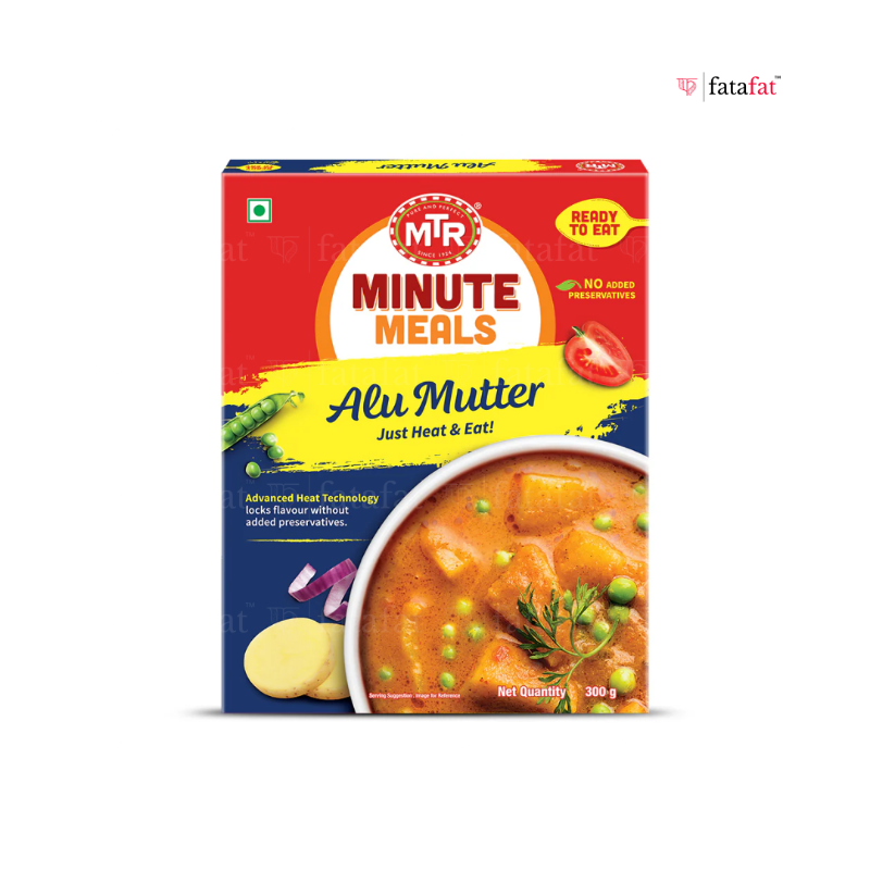 MTR Alu Muttar 300g (Ready to eat)