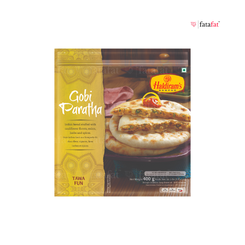 Aloo Kulcha (Frozen) - 400g Haldiram
