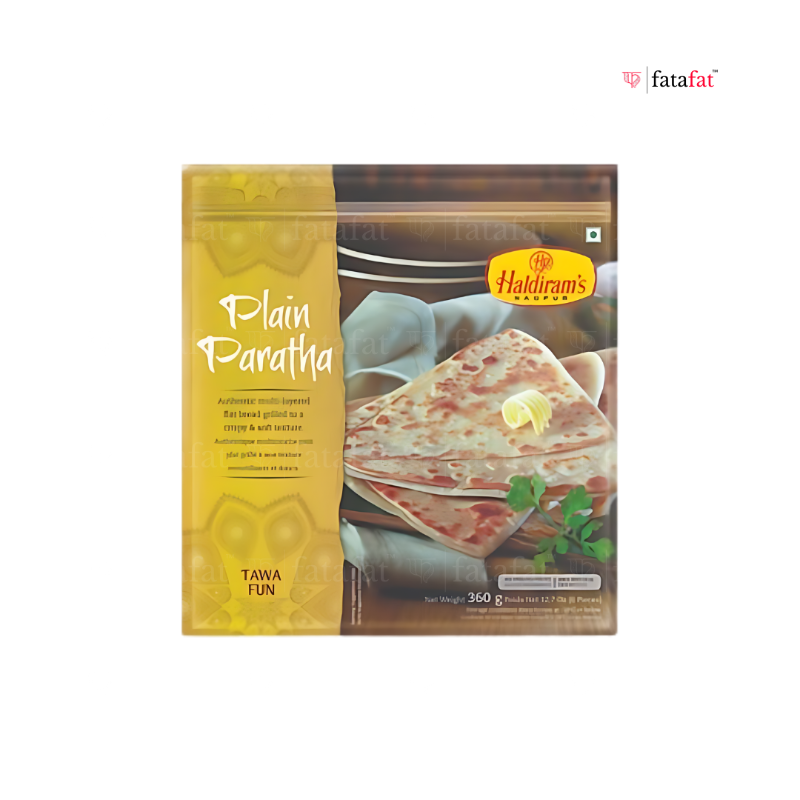 Plain Paratha (Frozen) - 360g Haldiram