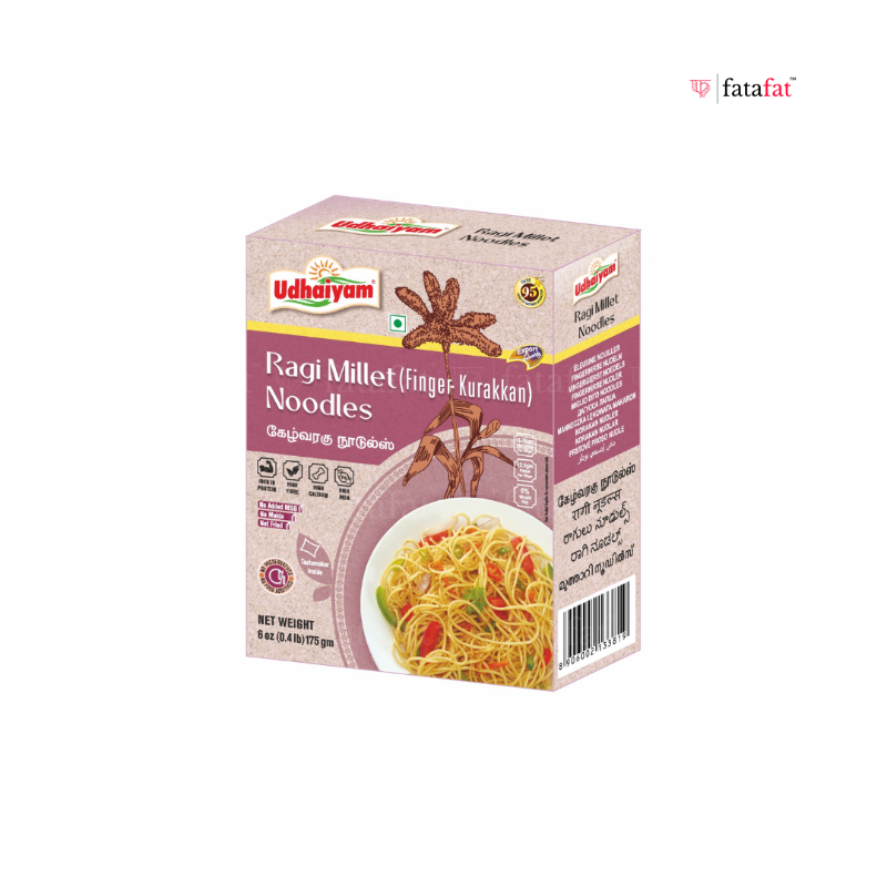 Udhaiyam Ragi / Finger Millet Noodles