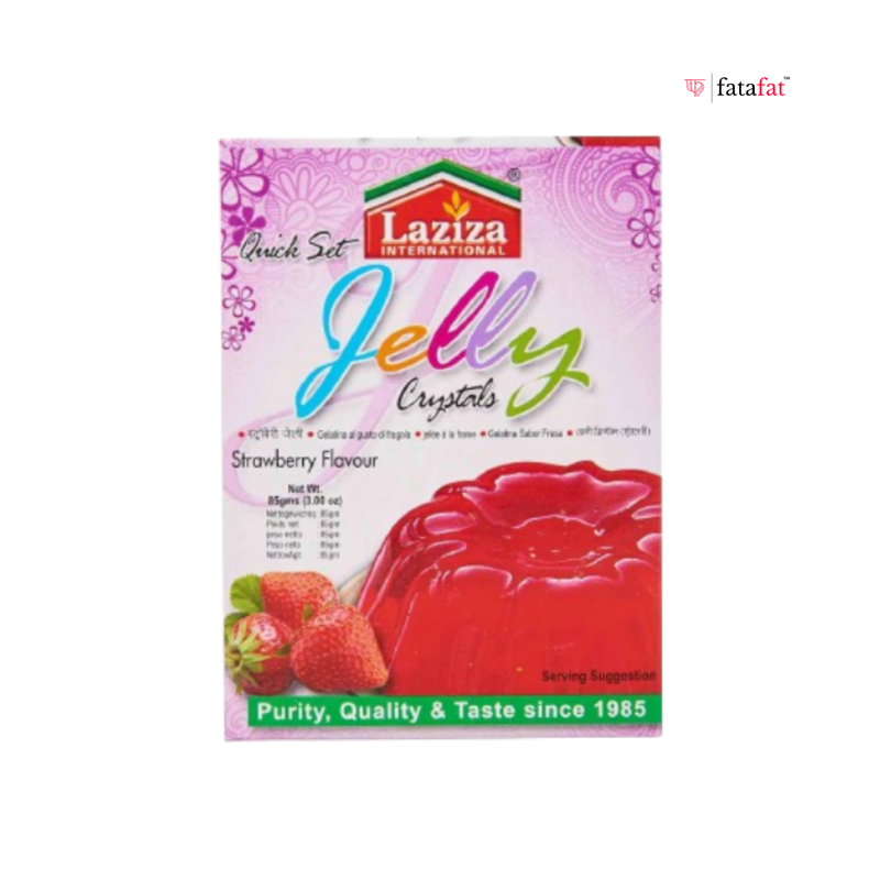 Laziza Strawberry Jelly Crystals - 85g