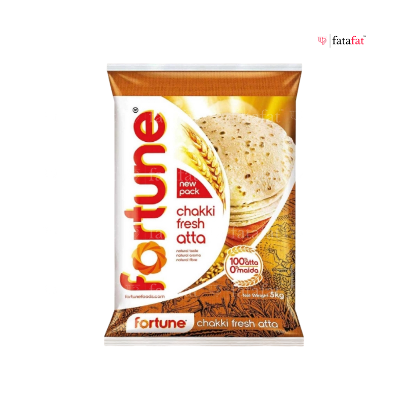 Fortune Chakki Atta / Whole Wheat Flour (5kg)