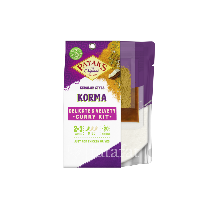 Pataks Keralan Style Korma Curry Kit - 270g