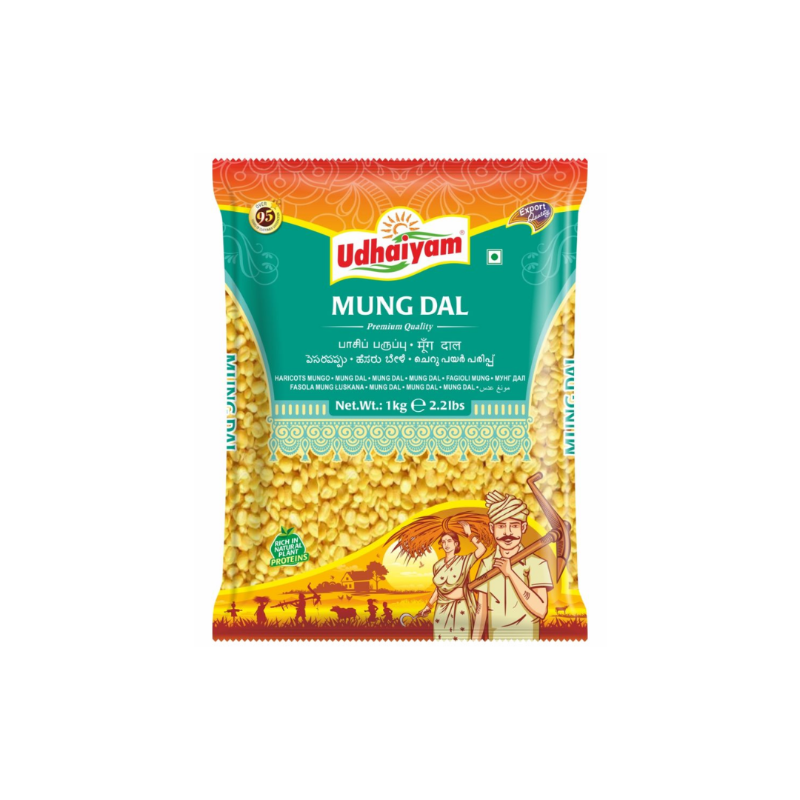 Udhaiyam Mung Dal 1kg Export Pack