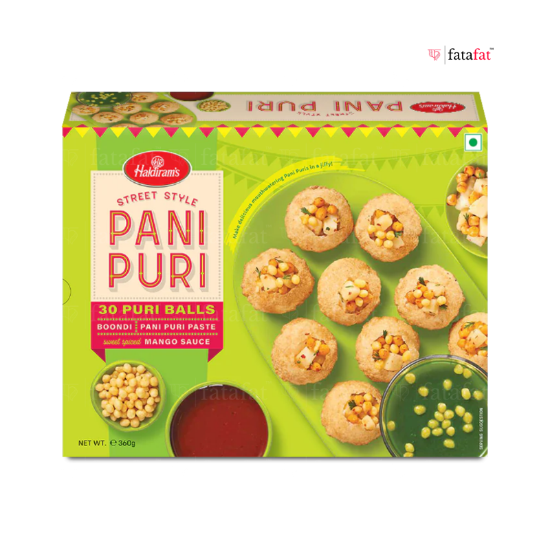 Pani Puri - 360g Haldiram Instant / Ready to eat