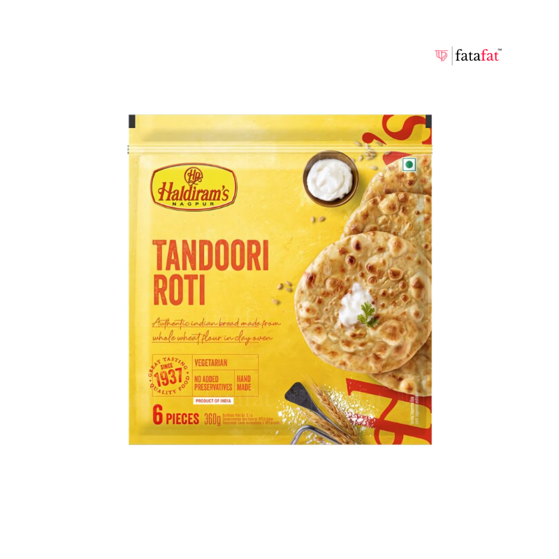 Tandoori Roti (Frozen) - 400g Haldiram