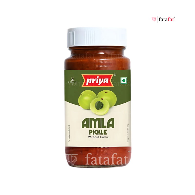 Amla / Gooseberry Pickle without Garlic 300g (south) Priya