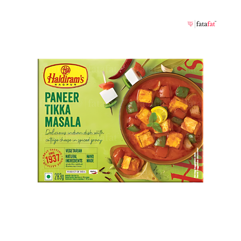 Paneer Tikka Masala (Frozen) - 283g Haldiram