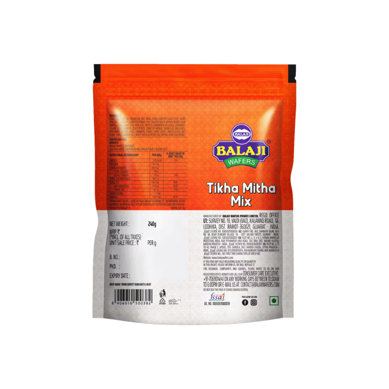 Balaji Tikha Mitha Mix – 375g