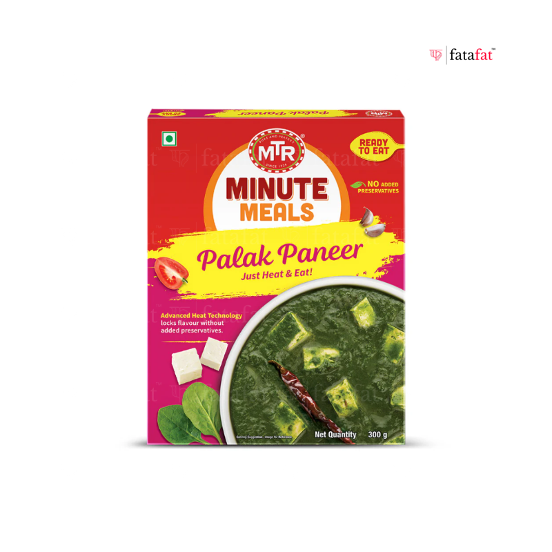 MTR Palak Paneer 300g (Ready to eat)