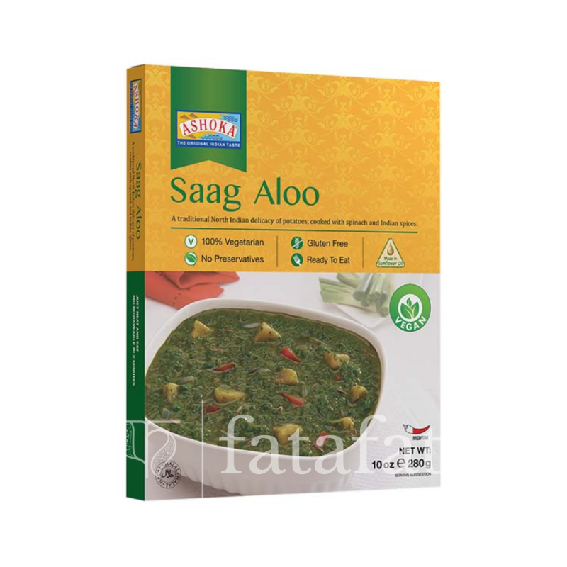 ASHOKA Saag Aloo (Vegan) - 280g