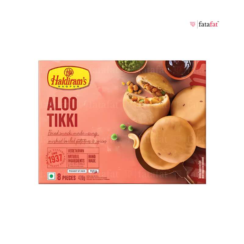 Aloo Tikki (Frozen) - 420g Haldiram