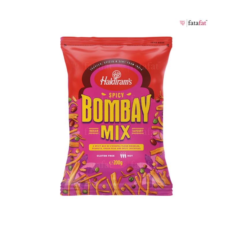Spicy Bombay Mix - 200g Haldiram South