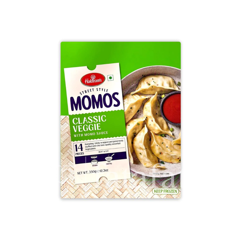 Classic Veggie Momo (Frozen) - 350g Haldiram