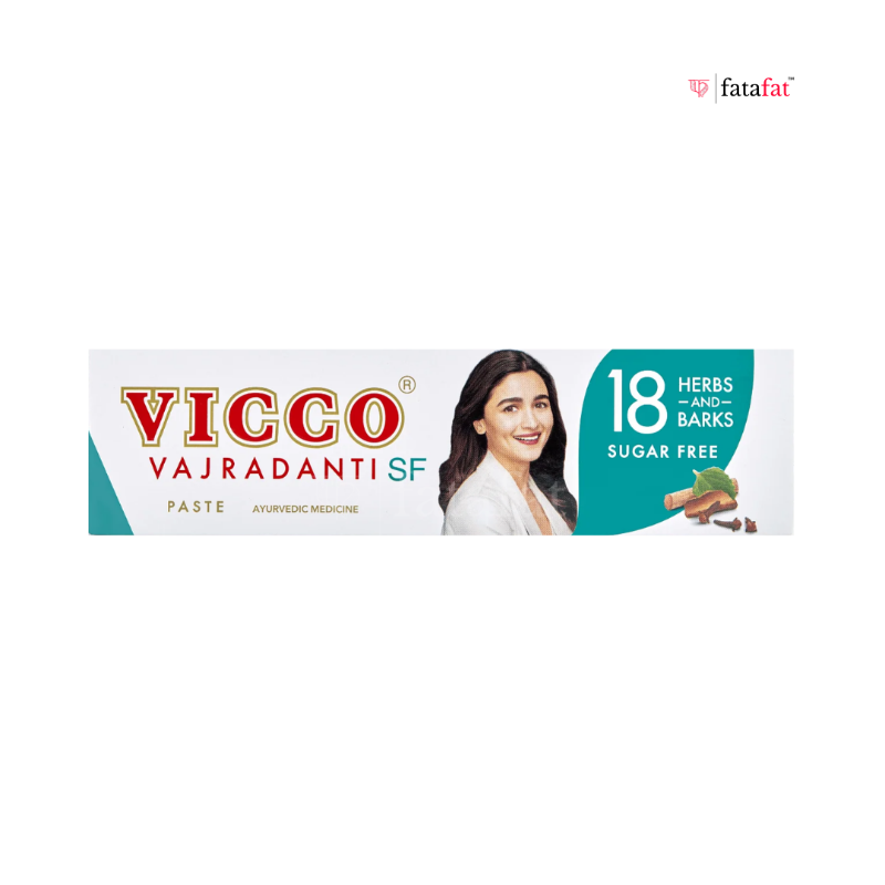 Vicco Vajradanti Herbal Toothpaste – Sugar Free – 160g