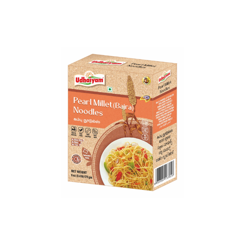 Udhaiyam Pearl/Kambu Millet Noodles