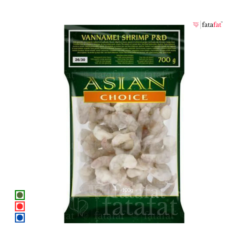 Asian Choice Black Tiger Shrimp Easy Peel - 1KG
